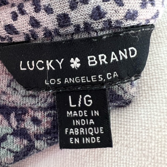 Lucky Brand short sleeve knit top - Picture 5 of 5